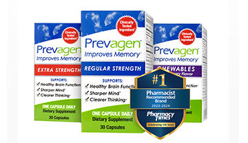 Prevagen® Selected As #1 Pharmacist Recommended Memory Support Brand for the 5th Year in a Row